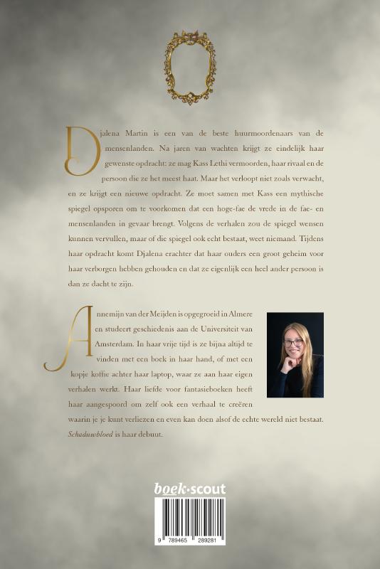 Achterkant van Schaduwbloed