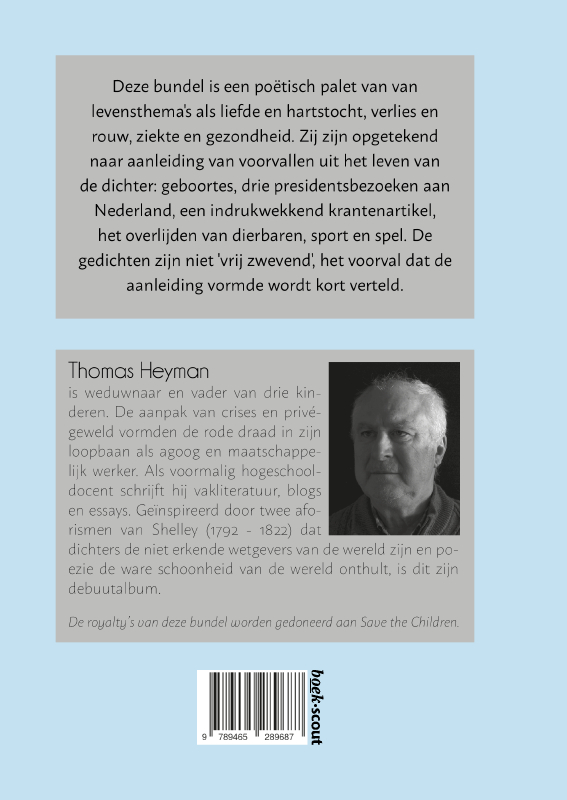 Achterkant van Omlijste gedichten