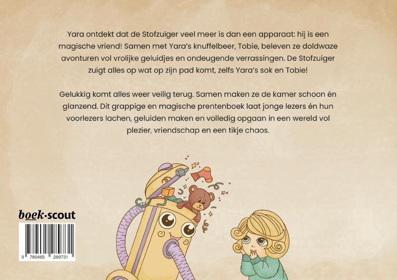 Achterkant van Yara en de Stofzuiger