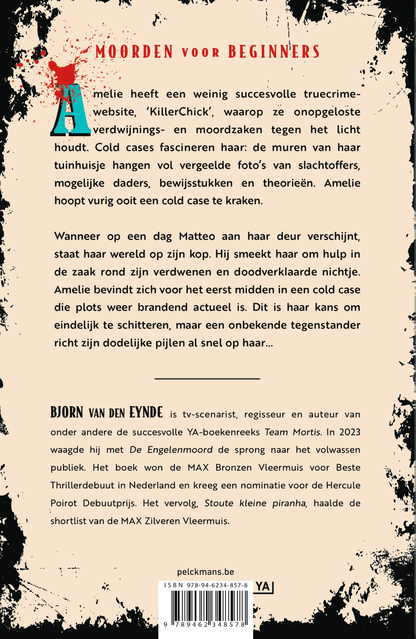 Achterkant van Het meisje dat niet sterven wou