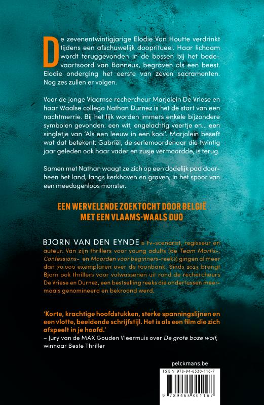 Achterkant van De grafdelver