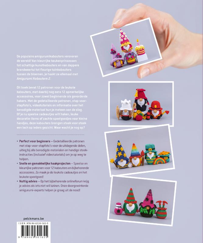 Achterkant van Amigurumi Kabouters 2