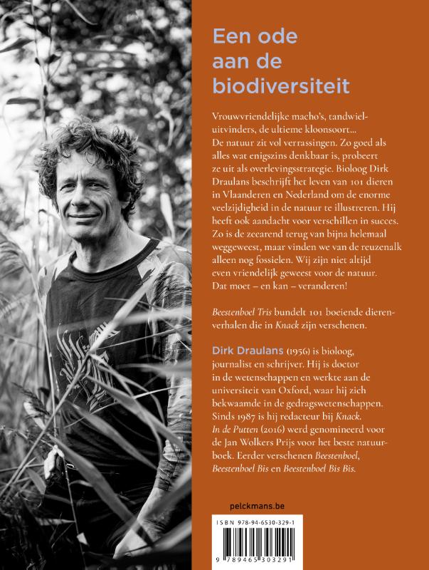 Achterkant van Beestenboel Tris