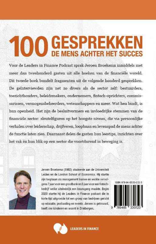 Achterkant van 100 gesprekken