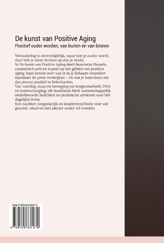 Achterkant van De kunst van Positive Aging