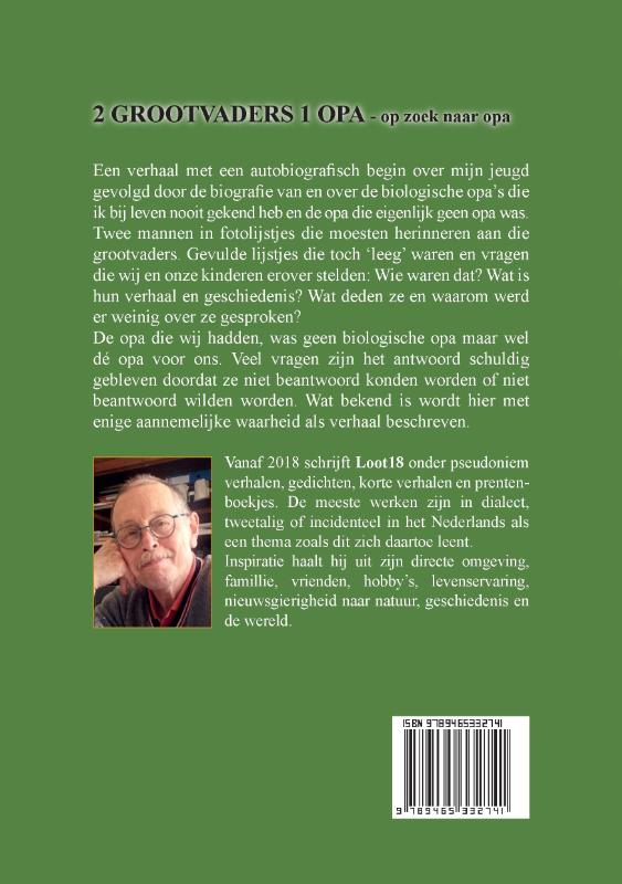 Achterkant van 2 Grootvaders 1 Opa