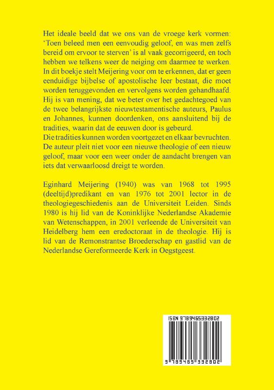 Achterkant van Terug naar het begin!?