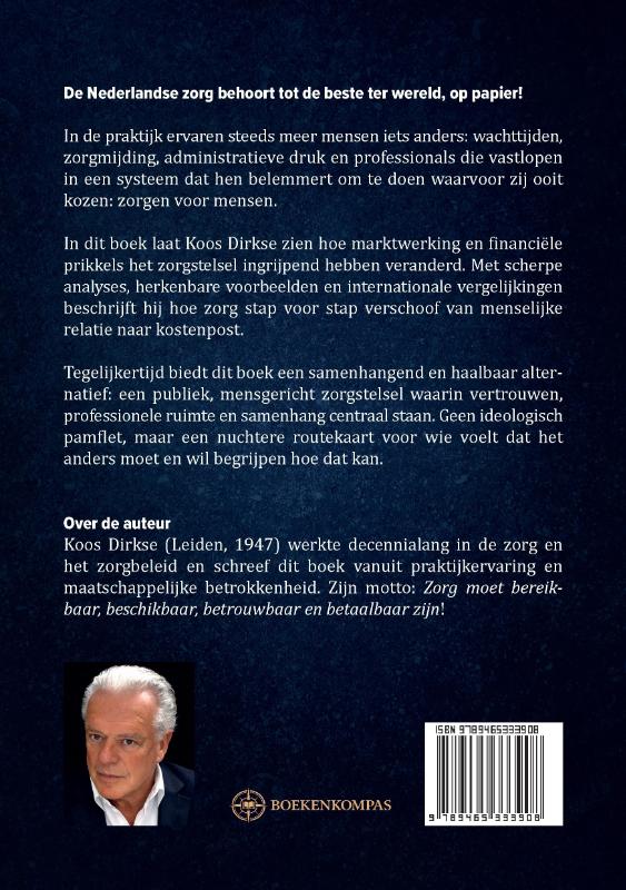 Achterkant van VAN MENS NAAR KOSTENPOST