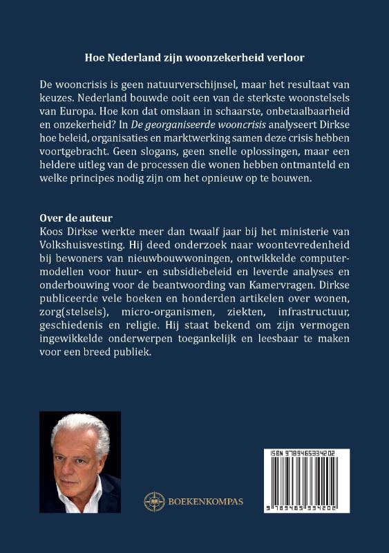 Achterkant van De georganiseerde wooncrisis