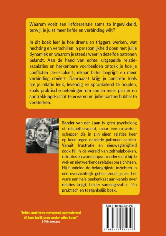 Achterkant van Het no-nonsense boek voor liefdesrelaties