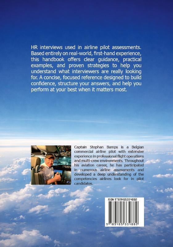 Achterkant van Pilot Assessment QRH