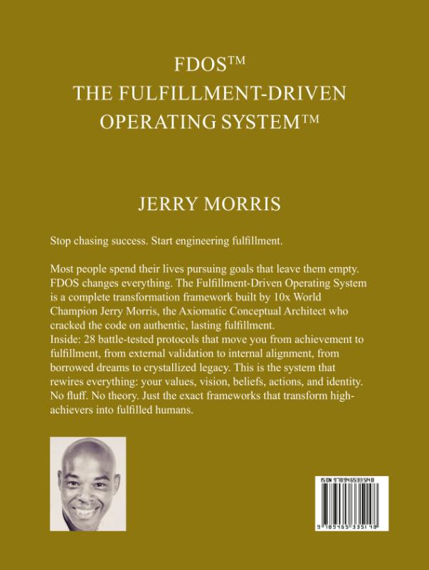 Achterkant van The Fulfillment Driven Operating System