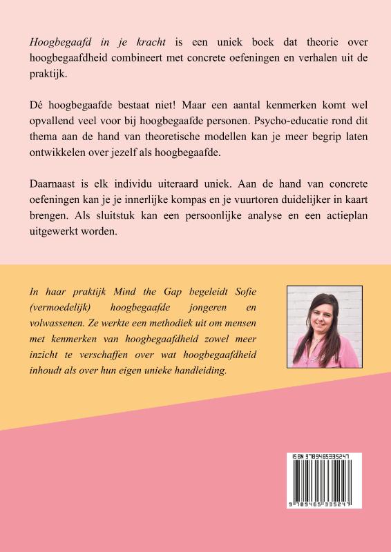 Achterkant van Hoogbegaafd in je kracht
