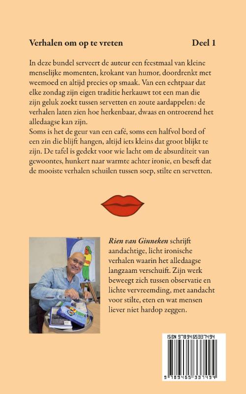 Achterkant van Verhalen om op te vreten deel 1