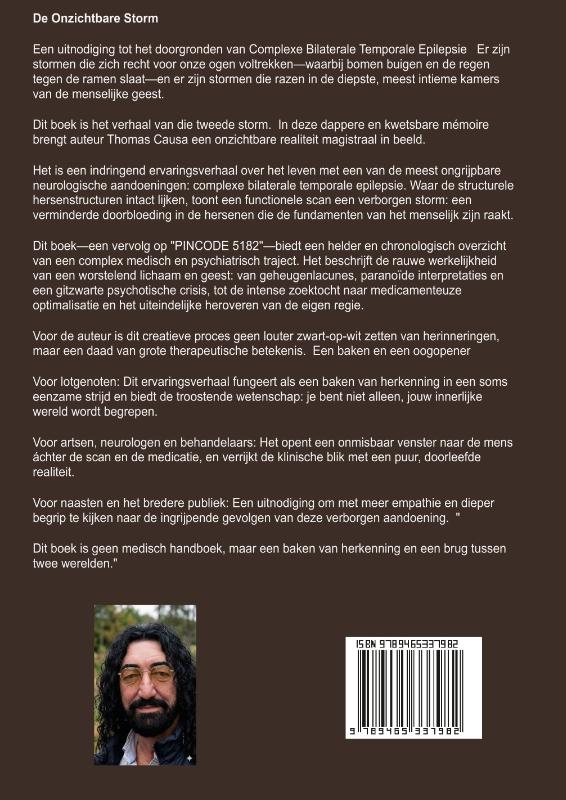 Achterkant van De Onzichtbare Storm