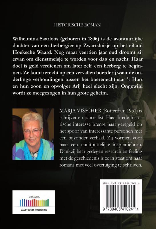 Achterkant van De dochter van de herbergier