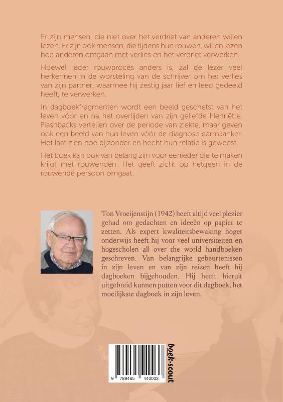 Achterkant van Ik heb vannacht van je gedroomd