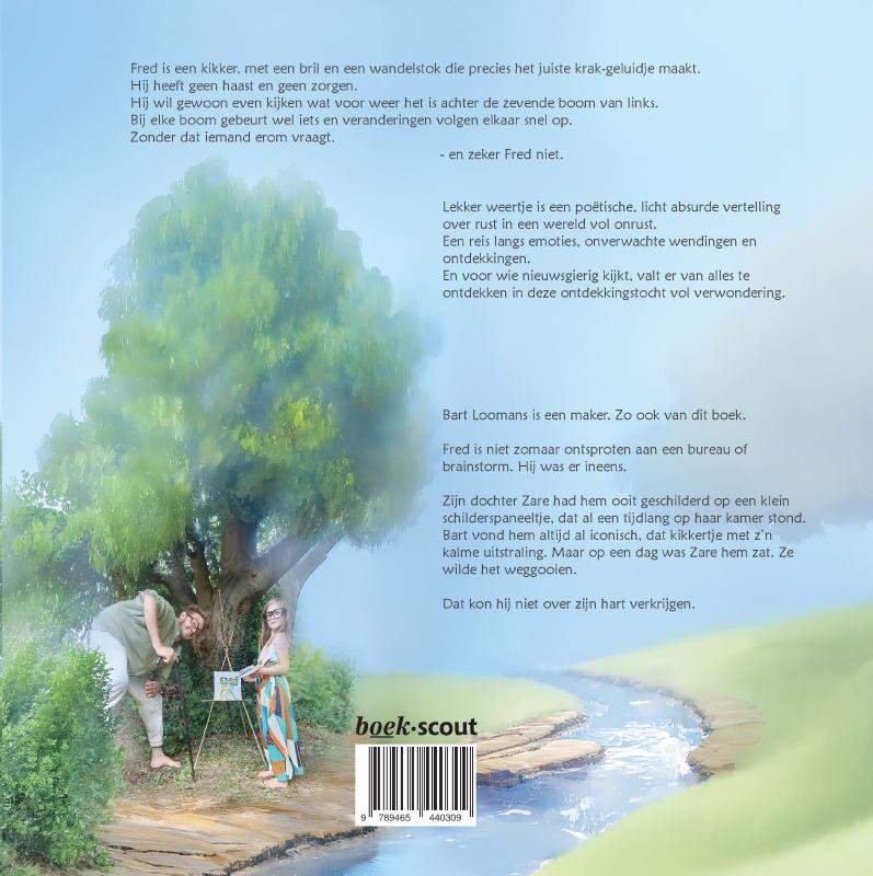 Achterkant van Lekker weertje
