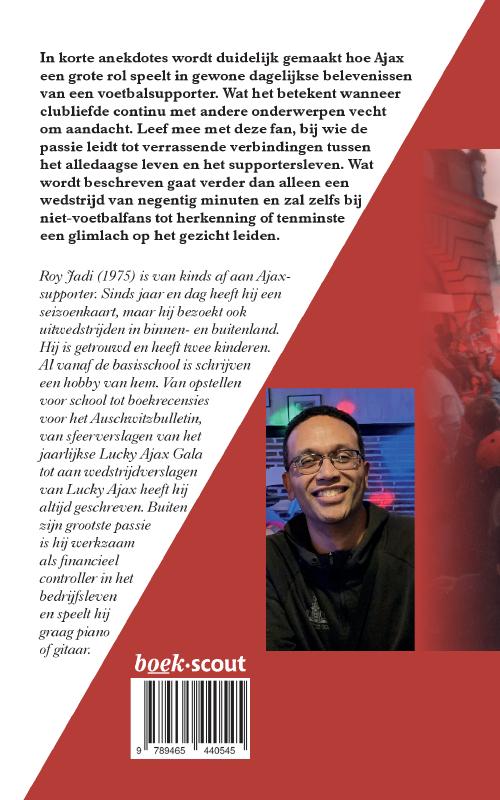 Achterkant van Het leven van een Ajax-supporter