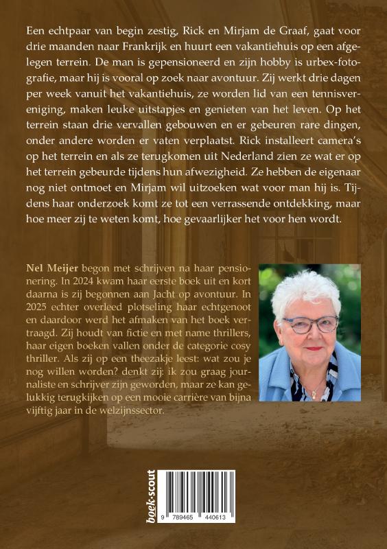 Achterkant van Jacht op avontuur