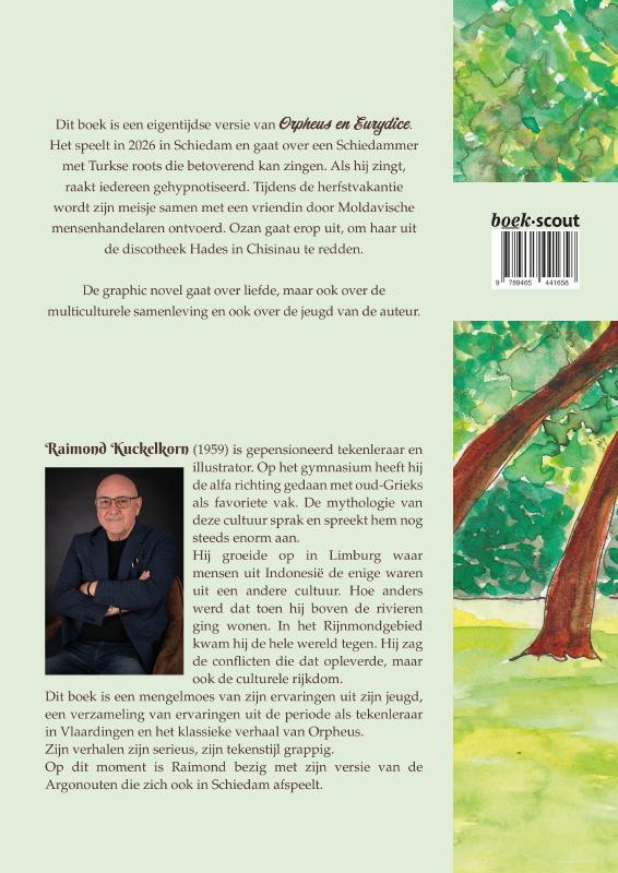 Achterkant van Ozan en Parel