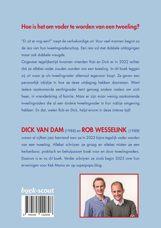 Achterkant van Superpapa!