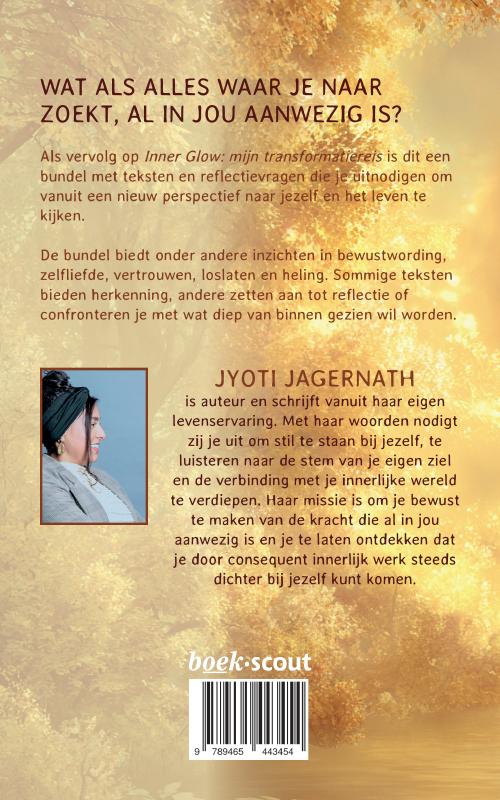 Achterkant van Inner Glow