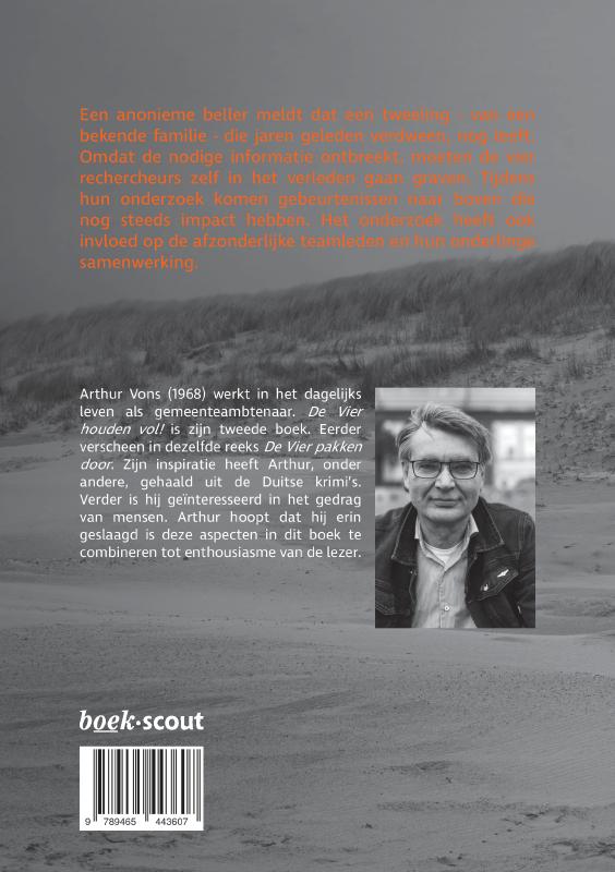 Achterkant van De Vier houden vol!