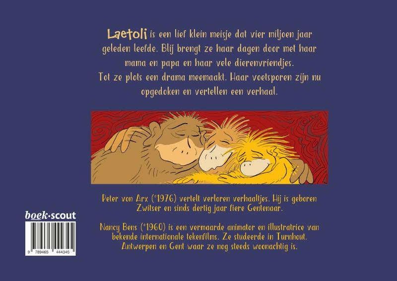 Achterkant van Laetoli
