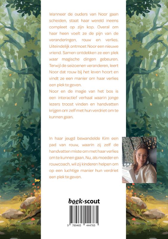 Achterkant van Noor en de magie van het bos