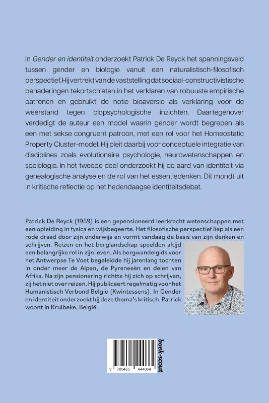 Achterkant van Gender en identiteit