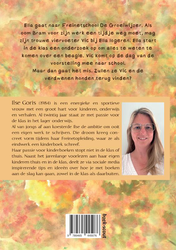 Achterkant van Het geheim van de eekhoorn