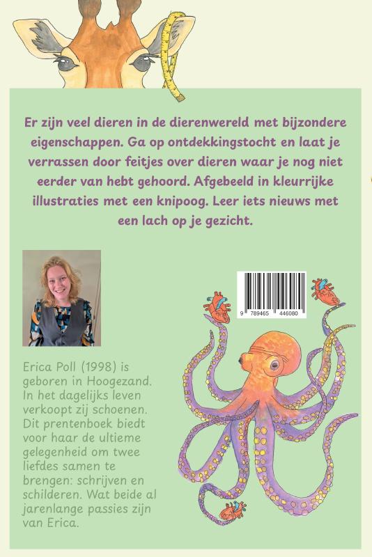Achterkant van De bijzondere dierenwereld