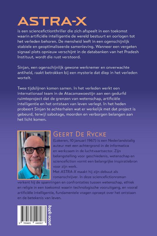 Achterkant van ASTRA-X