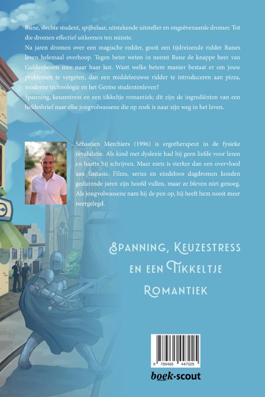 Achterkant van Een ridder in Gent