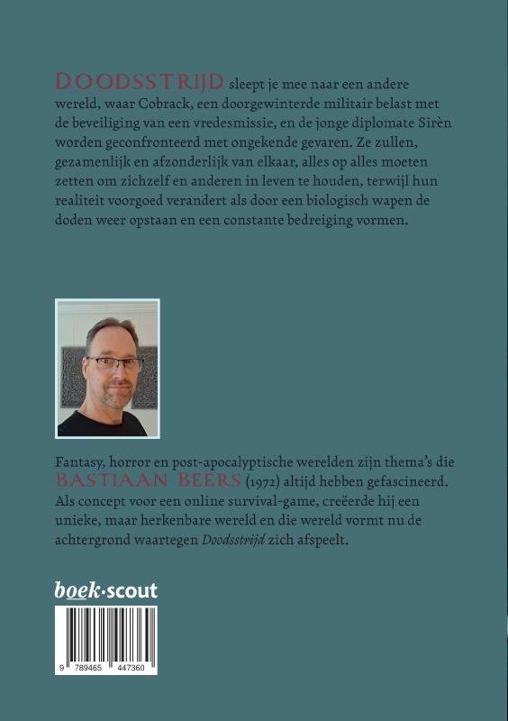 Achterkant van Doodsstrijd