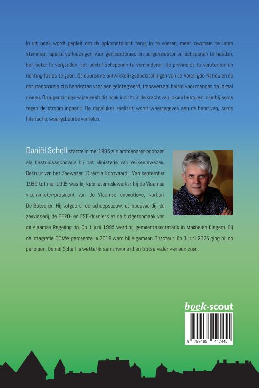 Achterkant van De kracht van bestuur is lokaal