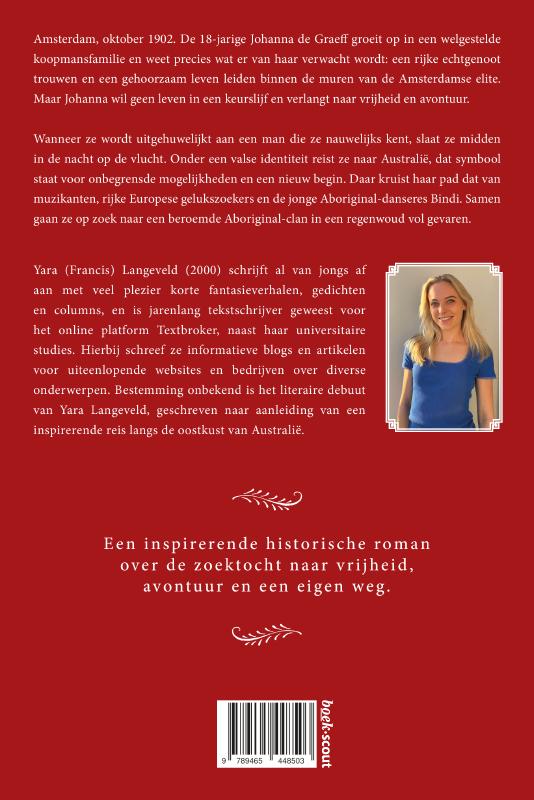 Achterkant van Bestemming onbekend