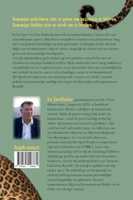 Achterkant van Het sprekende luipaard