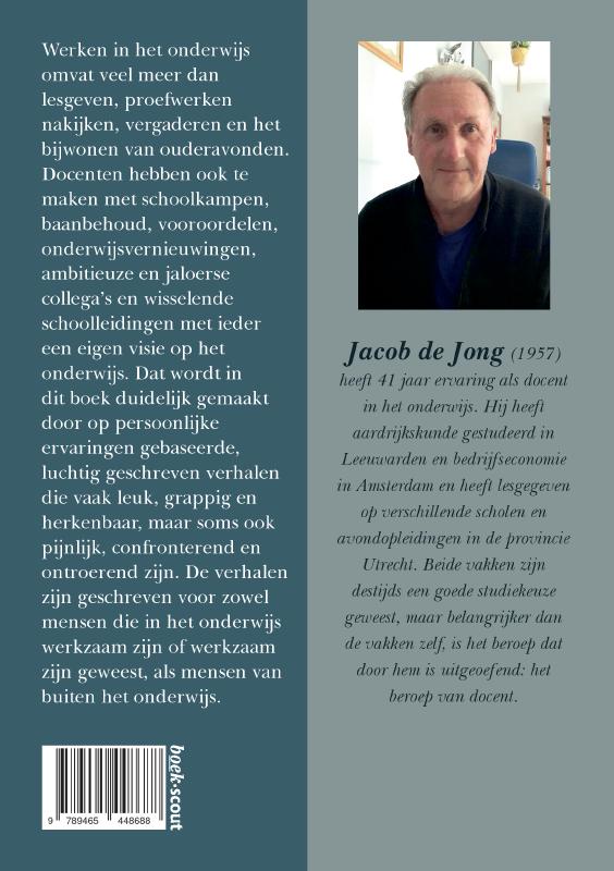 Achterkant van Reis door het onderwijs