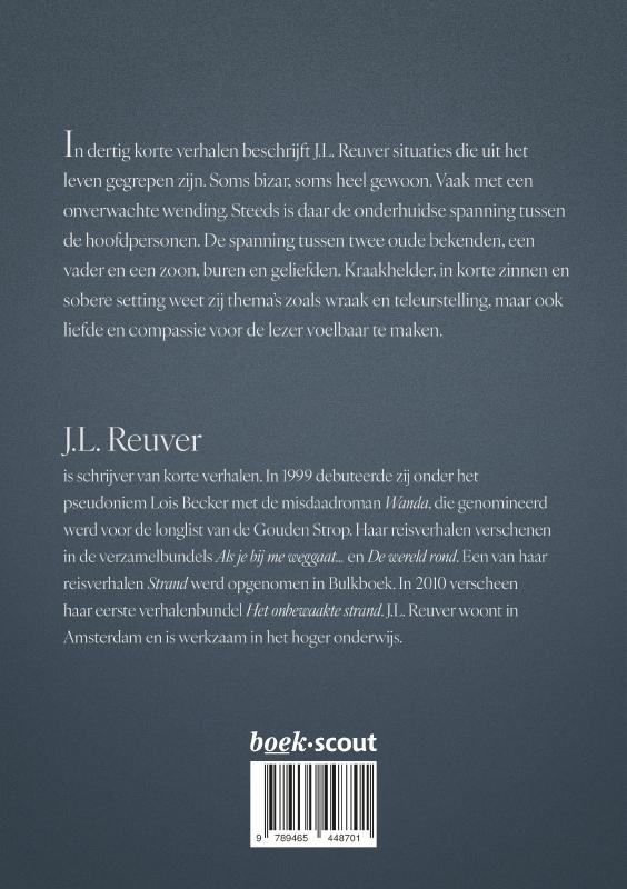 Achterkant van Voorzichtig