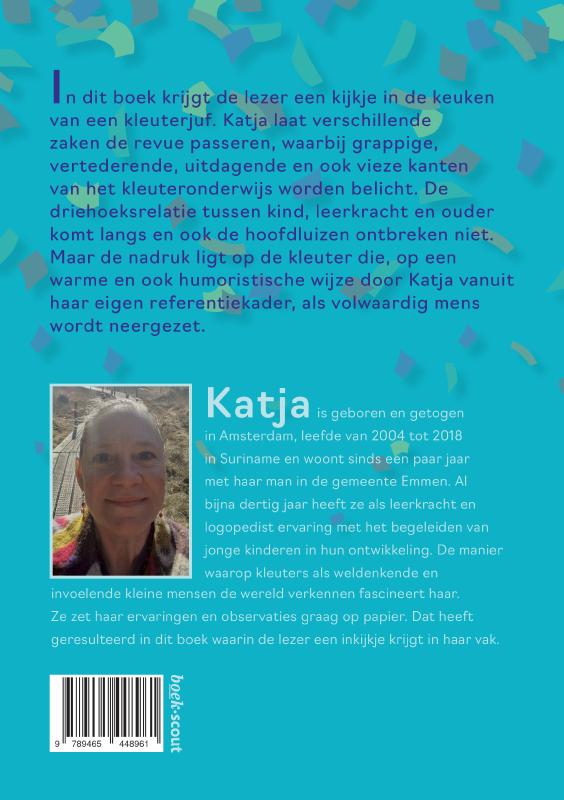 Achterkant van Katja van de kleuters