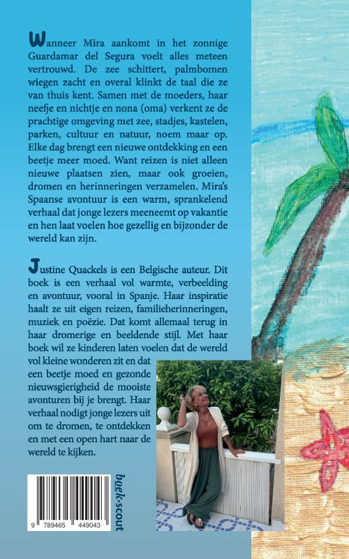 Achterkant van Mira gaat op vakantie