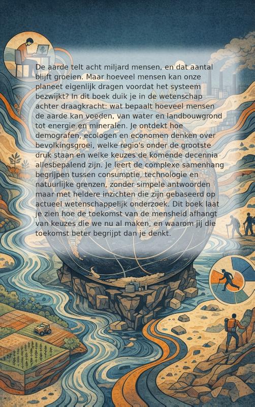 Achterkant van Hoeveel Mensen Kan de Aarde Aan