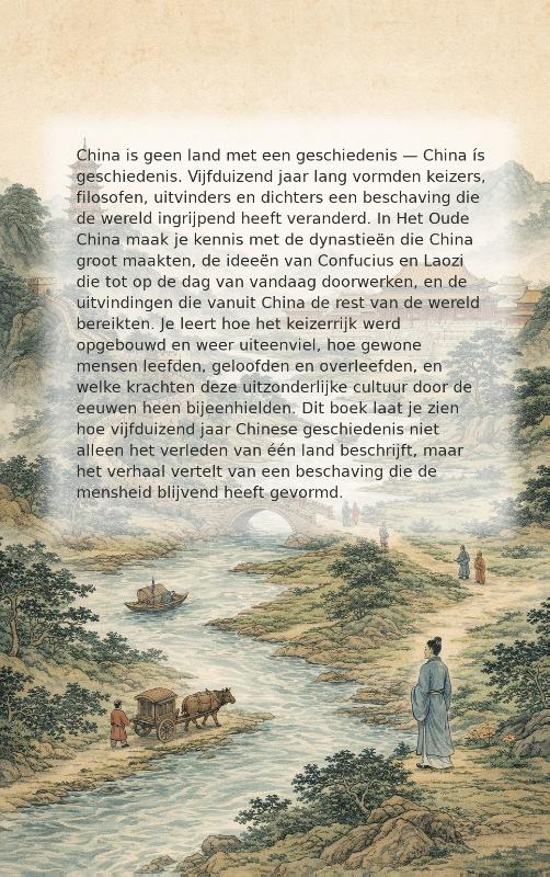 Achterkant van Het Oude China