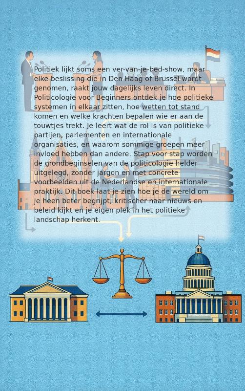 Achterkant van Politicologie voor Beginners