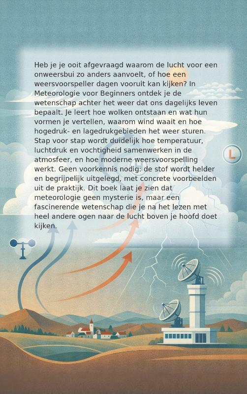 Achterkant van Meteorologie voor Beginners