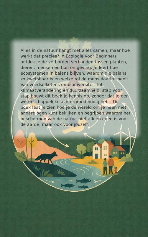 Achterkant van Ecologie voor Beginners