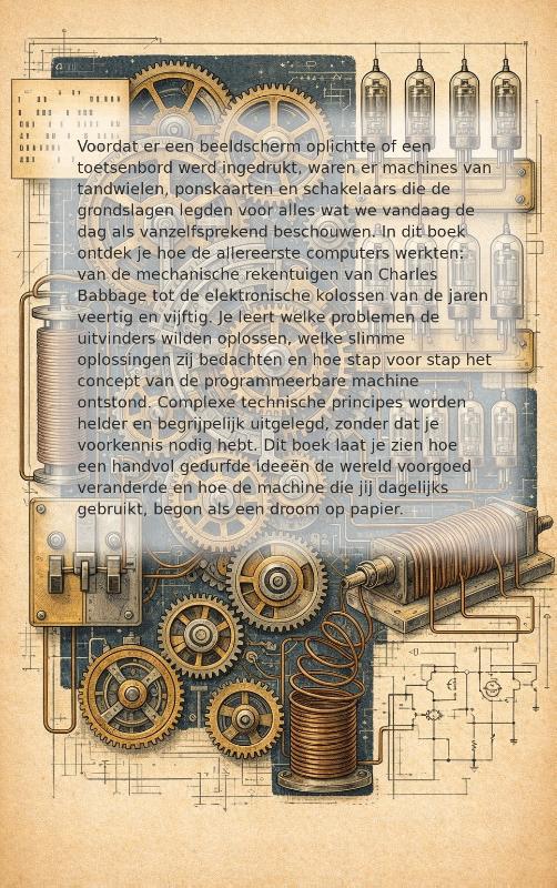 Achterkant van Hoe de Eerste Computers Werkten