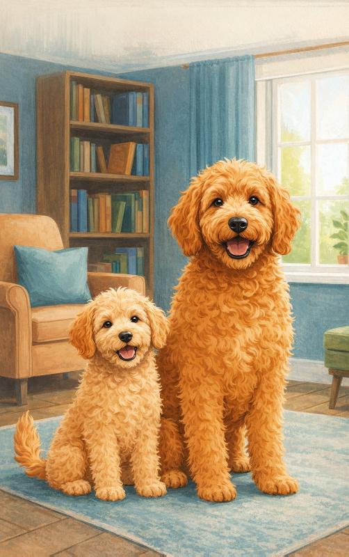 Achterkant van Alles over de Goldendoodle